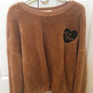 Teddy Bear Fuzzy Sweater